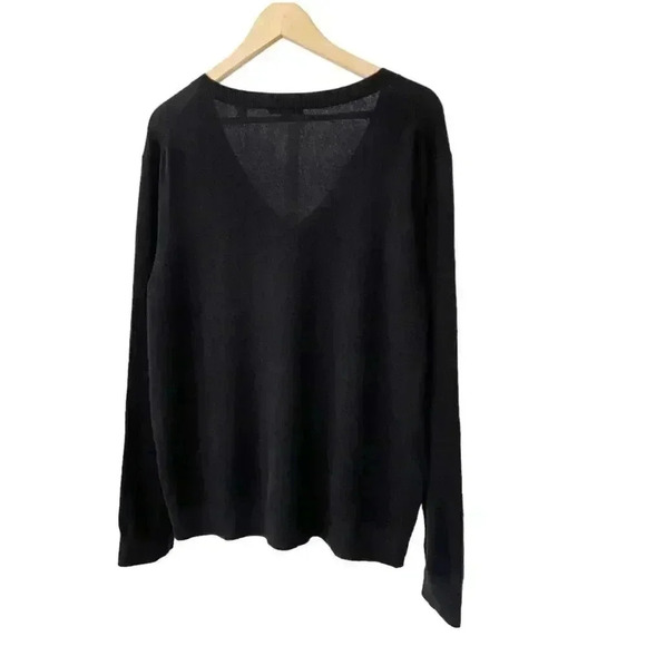 NWT Vince 100% Cashmere Weekend V-Neck Sweater size XL - Picture 3 of 11